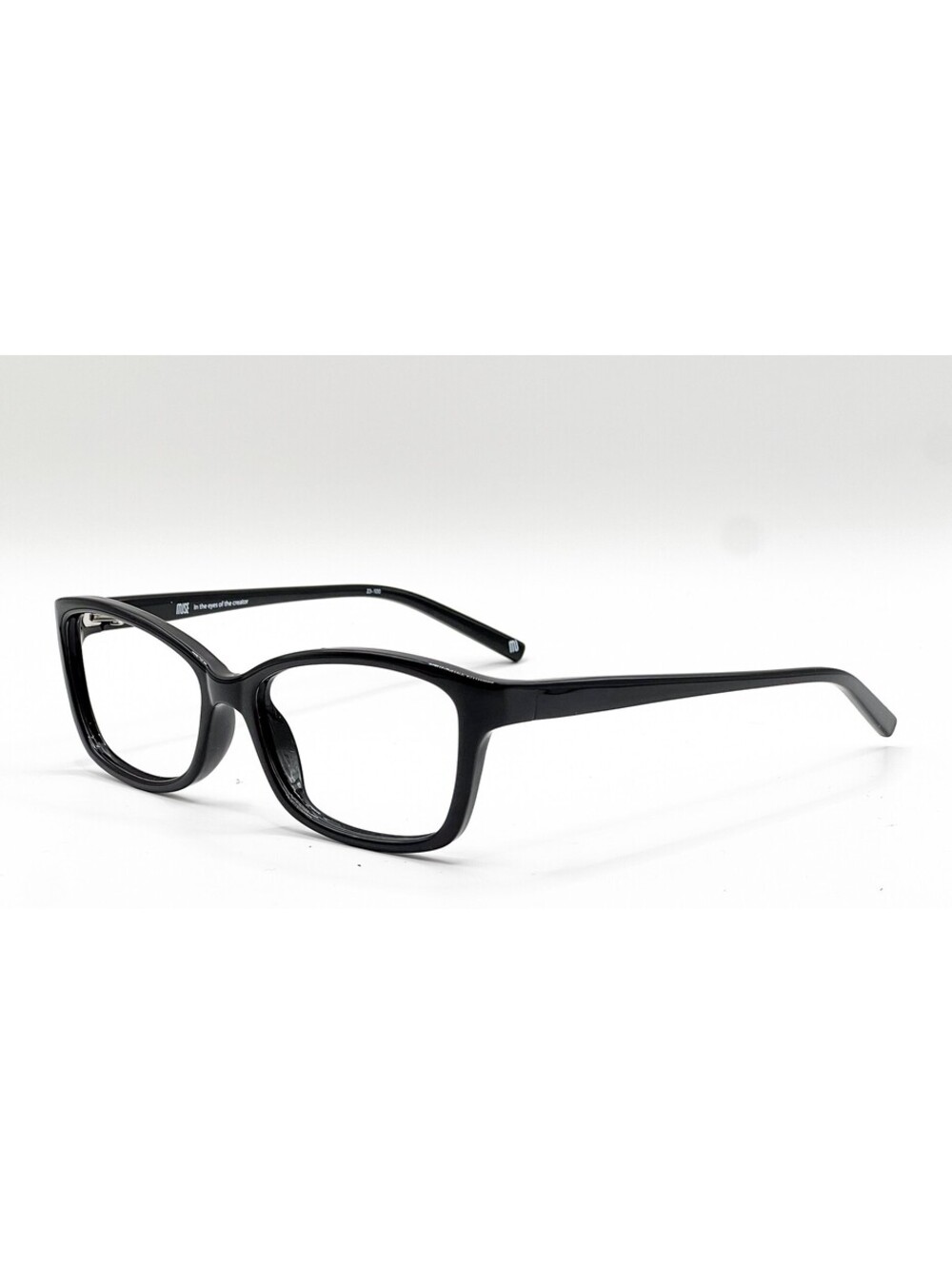 Muse 35-001421 Black Rectangle Authentic Eyeglass Frames 51-16-135